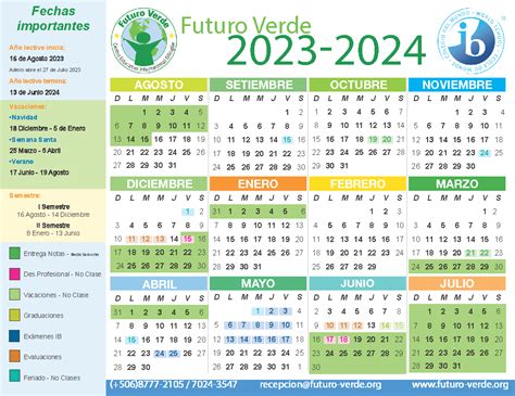 Mundo Verde Calendar